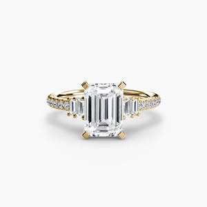Solitaire with Pavé 4 - The Independent CollectiveSolitaire with Pavé 4 