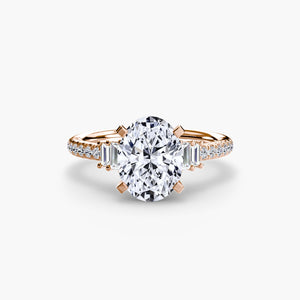 Solitaire with Pavé 4 - The Independent CollectiveSolitaire with Pavé 4 