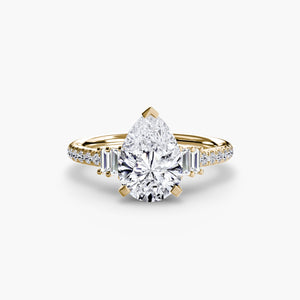 Solitaire with Pavé 4 - The Independent CollectiveSolitaire with Pavé 4 