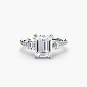 Solitaire with Pavé 4 - The Independent CollectiveSolitaire with Pavé 4 