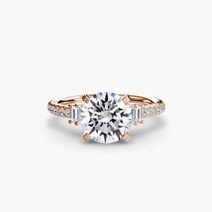 Solitaire with Pavé 4 - The Independent CollectiveSolitaire with Pavé 4 