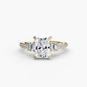 Solitaire with Pavé 4 - The Independent CollectiveSolitaire with Pavé 4 
