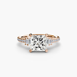 Solitaire with Pavé 4 - The Independent CollectiveSolitaire with Pavé 4 