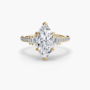 Solitaire with Pavé 4 - The Independent CollectiveSolitaire with Pavé 4 