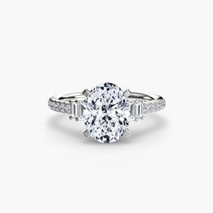 Solitaire with Pavé 4 - The Independent CollectiveSolitaire with Pavé 4 