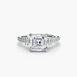 Solitaire with Pavé 4 - The Independent CollectiveSolitaire with Pavé 4 