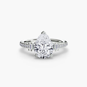 Solitaire with Pavé 4 - The Independent CollectiveSolitaire with Pavé 4 