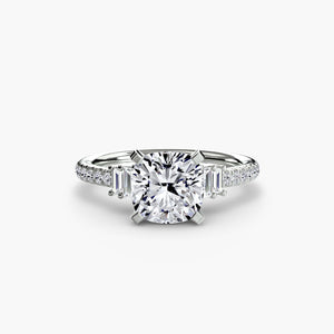 Solitaire with Pavé 4 - The Independent CollectiveSolitaire with Pavé 4 