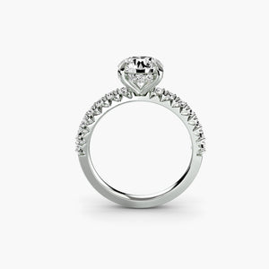 Solitaire with Pavé 6 - The Independent CollectiveSolitaire with Pavé 6 