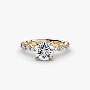 Solitaire with Pavé 6 - The Independent CollectiveSolitaire with Pavé 6 