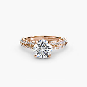 Solitaire with Pavé - The Independent CollectiveSolitaire with Pavé 