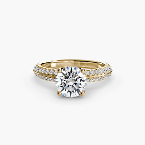 Solitaire with Pavé - The Independent CollectiveSolitaire with Pavé 