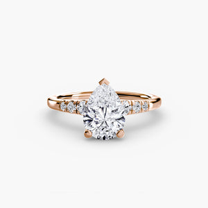 Solitaire with Shoulder Accents - The Independent CollectiveSolitaire with Shoulder Accents 