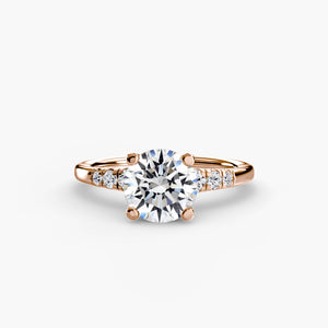Solitaire with Shoulder Accents - The Independent CollectiveSolitaire with Shoulder Accents 