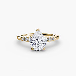 Solitaire with Shoulder Accents - The Independent CollectiveSolitaire with Shoulder Accents 