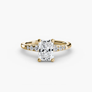 Solitaire with Shoulder Accents - The Independent CollectiveSolitaire with Shoulder Accents 