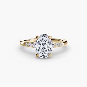 Solitaire with Shoulder Accents - The Independent CollectiveSolitaire with Shoulder Accents 