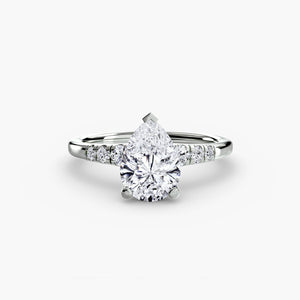 Solitaire with Shoulder Accents - The Independent CollectiveSolitaire with Shoulder Accents 