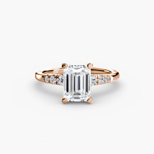 Solitaire with Shoulder Accents - The Independent CollectiveSolitaire with Shoulder Accents 