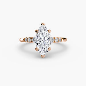 Solitaire with Shoulder Accents - The Independent CollectiveSolitaire with Shoulder Accents 