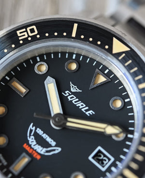 Squale Master 120 Titanium - The Independent Collective MASTIBKBK.TI20