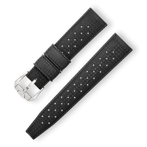 SQUALE STRAP - Black Homage Tropic Rubber Strap 20mm - The Independent Collective CINTRB20 - 2