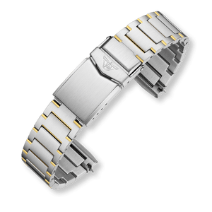 SQUALE STRAP - Matic S Bracelet - Two-Tone 19mm - The Independent CollectiveSQUALE STRAP - Matic S Bracelet - Two-Tone 19mm CISSBXMA19