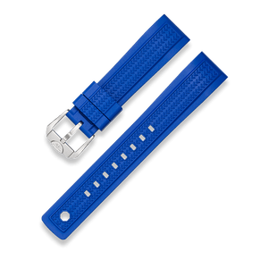 SQUALE STRAP - Von Buren Pro Blue Rubber Strap 20mm - The Independent CollectiveSQUALE STRAP - Von Buren Pro Blue Rubber Strap 20mm 