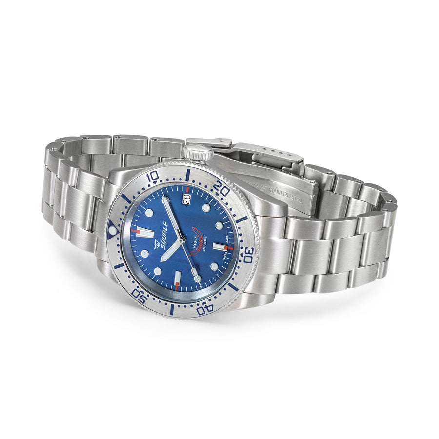 1545 Blue | 1545SSBLC.AC + Free Rubber Strap - The Independent Collective
