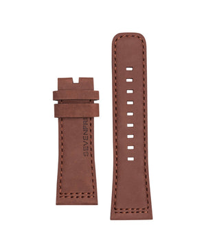 Brown Suede Leather : M2/02 - The Independent Collective SF - STRAP - 031