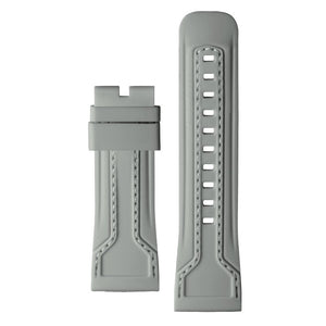 Grey Rubber with grey Stitch - The Independent Collective SF - STRAP - 146
