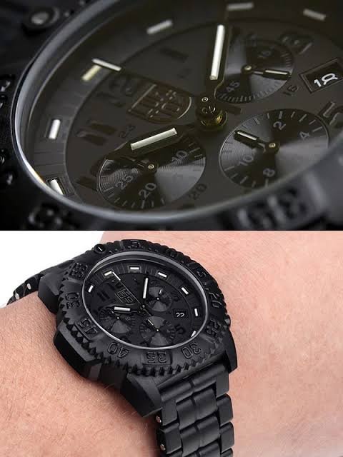 Luminox Navy Seal Colormark Chronograph BLACK OUT 3082.BO - The Independent Collective