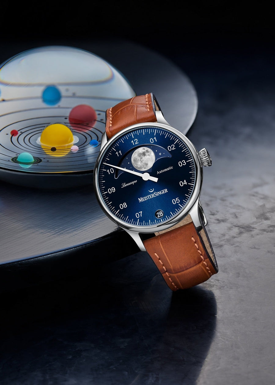 MeisterSinger : Lunascope Blue - The Independent CollectiveMeisterSinger : Lunascope - The Independent Collective Watches