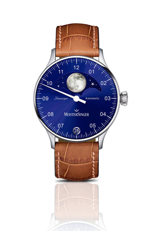MeisterSinger : Lunascope Blue - The Independent CollectiveMeisterSinger : Lunascope - The Independent Collective Watches LS908