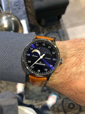 MeisterSinger : Lunascope Blue - The Independent CollectiveMeisterSinger : Lunascope - The Independent Collective Watches LS908