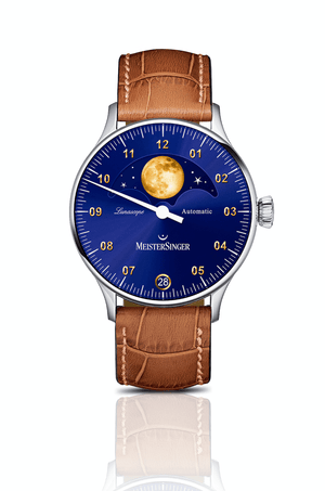 MeisterSinger : Lunascope Golden Moon - The Independent CollectiveMeisterSinger : Lunascope - The Independent Collective Watches LS908G