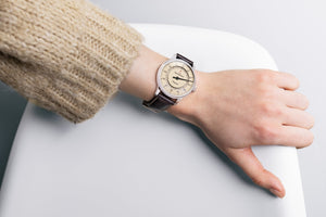 MeisterSinger: Perigraph 38mm Ivory - The Independent Collective BM1103MIL