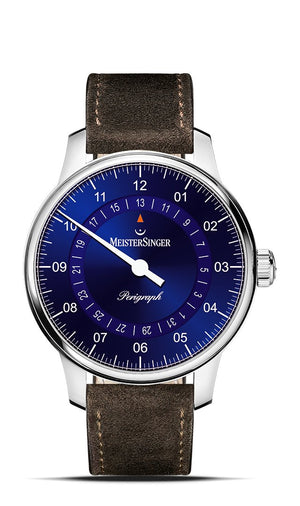 MeisterSinger: Perigraph 38mm Sunburst Blue - The Independent Collective BM1108VS