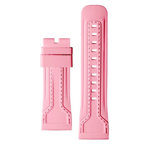 Pink Rubber with Pink Stitch - The Independent Collective SF - STRAPS - 145