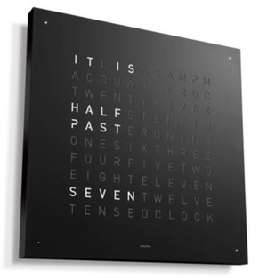 Qlocktwo Earth 45 Powder Coated Steel - The Independent Collective