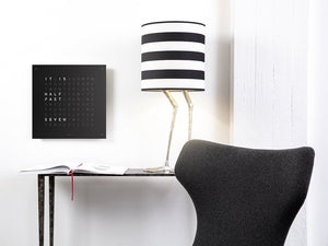 Qlocktwo Earth 45 Powder Coated Steel - The Independent Collective QT4FCENGRPC