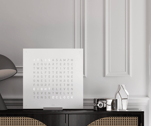 Qlocktwo Earth 45 Powder Coated Steel - The Independent Collective qt4enblpc