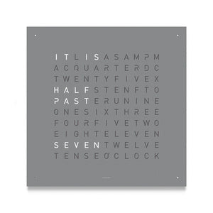 Qlocktwo Earth 45 Powder Coated Steel - The Independent CollectiveQlocktwo Classic Powder Coated - The Independent Collective Watches qt4engpc