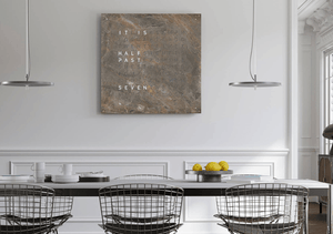 Qlocktwo Earth 90 Creators Edition Glintscape - The Independent Collective lg4engs