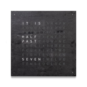 Qlocktwo Earth 90 Creators Edition Metamorphite - The Independent Collective LG4ENMM