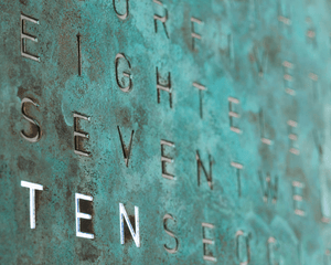 Qlocktwo Earth 90 Creators Edition Vintage Copper - The Independent Collective LG4ENVICO