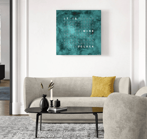 Qlocktwo Earth 90 Creators Edition Vintage Copper - The Independent Collective LG4ENVICO