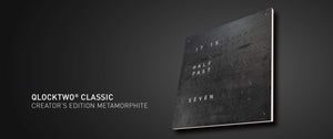 Qlocktwo Creators Edition Metamorphite - The Independent Collective Watches