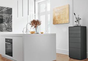 Qlocktwo Earth 45 Creators Edition Silver & Gold - The Independent Collective QT4FCENSG