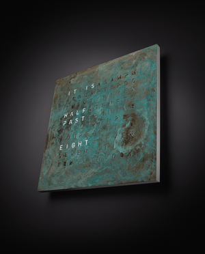 Qlocktwo Earth 45 Creators Edition Vintage Copper - The Independent CollectiveQlocktwo Creators Edition Vintage Copper - The Independent Collective Watches QT4ENVIC - 2